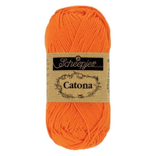 Scheepjeswol Scheepjes Catona 50 gram - 281 Tangerine