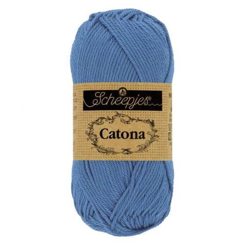 Scheepjeswol Scheepjes Catona 50 gram - 261 Capri Blue