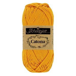 Scheepjeswol Scheepjes Catona 50 gram - 249 Saffron Scheepjeswol Scheepjes Catona 50 gram - 249 Saffron