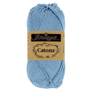 Scheepjeswol Scheepjes Catona 50 gram - 247 Bluebird Scheepjeswol Scheepjes Catona 50 gram - 247 Bluebird