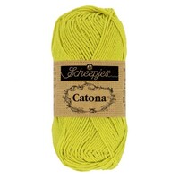 Scheepjes Catona 50 gram - 245 Green Yellow