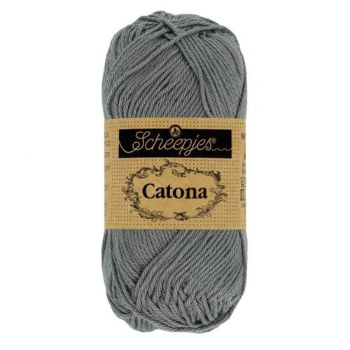 Scheepjeswol Scheepjes Catona 50 gram - 242 Metal Grey