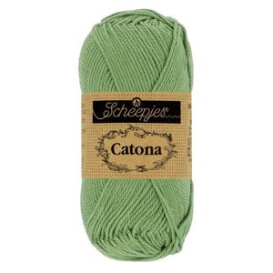 Scheepjeswol Scheepjes Catona 50 gram - 212 Sage Green Scheepjeswol Scheepjes Catona 50 gram - 212 Sage Green