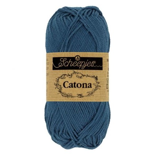 Scheepjeswol Scheepjes Catona 50 gram - 164 Light Navy