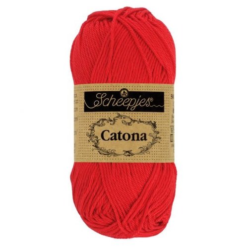 Scheepjeswol Scheepjes Catona 50 gram - 115 Hot Red