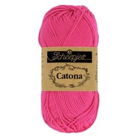 Scheepjes Catona 50 gram - 114 Shocking Pink