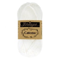 Scheepjes Catona 50 gram - 106 Snow White