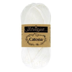Scheepjeswol Scheepjes Catona 50 gram - 106 Snow White Scheepjeswol Scheepjes Catona 50 gram - 106 Snow White