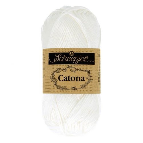 Scheepjeswol Scheepjes Catona 50 gram - 106 Snow White