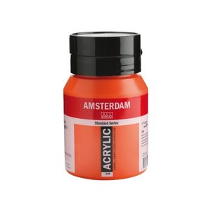 Amsterdam Amsterdam Acrylverf 500 ml Naftolrood Licht 398