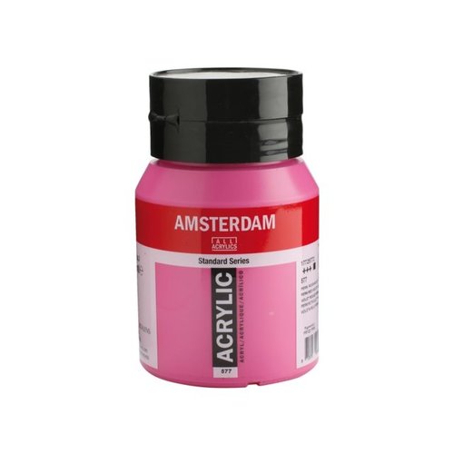 Amsterdam Amsterdam Acrylverf 500 ml Permanentrood Violet Licht 577