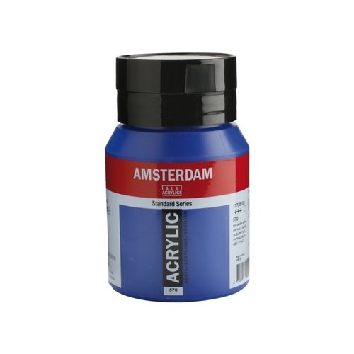 Amsterdam Amsterdam Acrylverf 500 ml Phtaloblauw 570