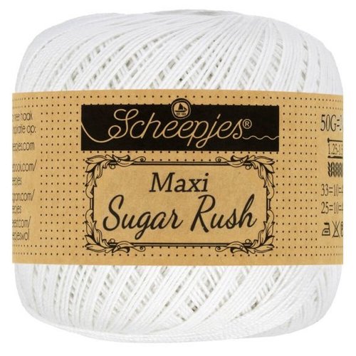 Scheepjeswol Scheepjes Maxi Sweet Treat 50 gram nr 106 Snow White