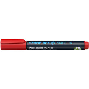 Schneider marker Schneider Maxx 130 permanent ronde punt rood
