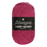 Scheepjes Chunky Monkey 100 gram 1827 Deep Fuchsia