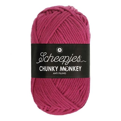 Scheepjeswol Scheepjes Chunky Monkey 100 gram 1827 Deep Fuchsia