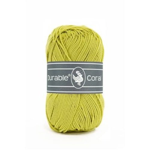 Durable Durable Coral Katoen 50 gram Lime 352