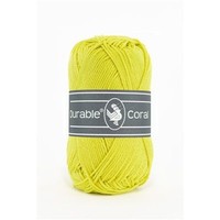 Durable Coral Katoen 50 gram Light lime 351