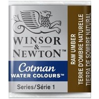 W&N Cotman Aquarelverf Half Napje Raw Umber