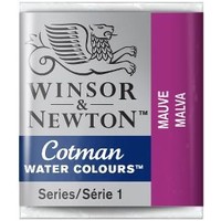 W&N Cotman Aquarelverf Half Napje Mauve