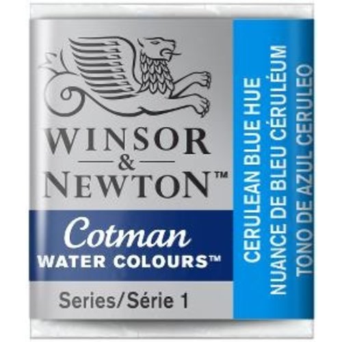 Cotman W&N Cotman Aquarelverf Half Napje Ceru'n Blue Hue