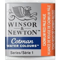 W&N Cotman Aquarelverf Half Napje Cadmium Red Pale Hue