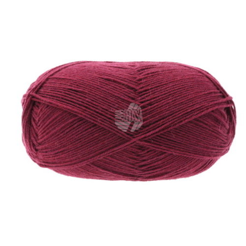 Lana Grossa Lana Grossa Meilenweit 100 Merino extrafine Burgund  nr 2412