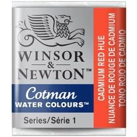 W&N Cotman Aquarelverf Half Napje Cadmium Red Hue