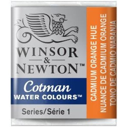 Cotman W&N Cotman Aquarelverf Half Napje Cadmium Oranje Hue