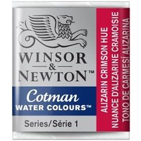 W&N Cotman Aquarelverf Half Napje  Aliz Crimson Hue