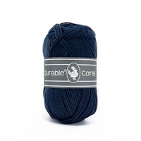 Durable Coral Katoen 50 gram Navy 321