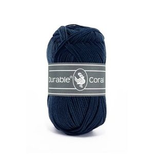 Durable Durable Coral Katoen 50 gram Navy 321