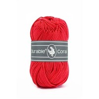 Durable Coral Katoen 50 gram Red 316