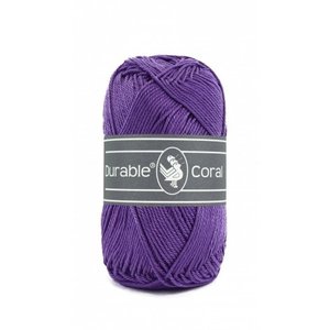 Durable Durable Coral Katoen 50 gram Purple 270