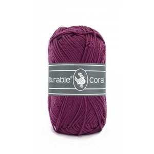 Durable Durable Coral Katoen 50 gram Plum 249