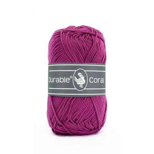 Durable Durable Coral Katoen 50 gram Cerise 248