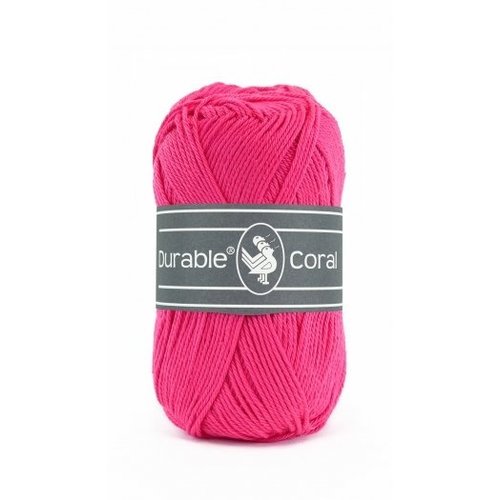 Durable Durable Coral Katoen 50 gram Fuchsia 236