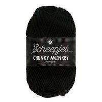 Scheepjes Chunky Monkey 100 gram 1002 Black