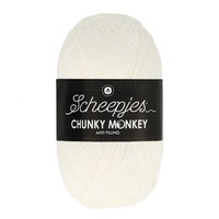 Scheepjes Chunky Monkey 100 gram 1001 White