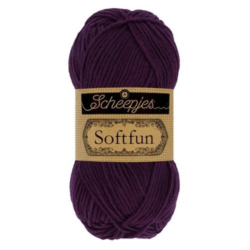 Scheepjeswol Scheepjes Softfun 50 gram - 2656 Aubergine