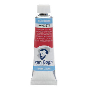 van Gogh Van Gogh Aquarelverf Tube 10 ml Permanentrood Donker 371