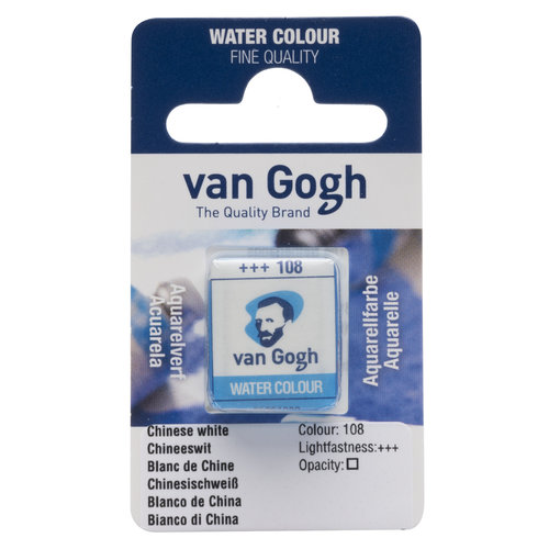 van Gogh Van Gogh Aquarelverf half napje Chineeswit 108