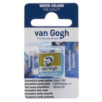 Van Gogh Aquarelverf Napje Azo Methine Groen Geelachtig 296