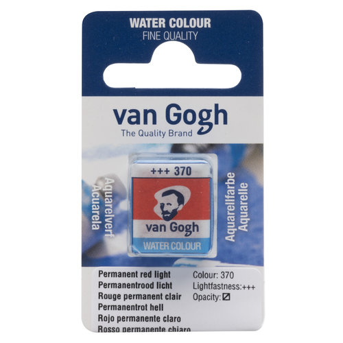 van Gogh Van Gogh Aquarelverf half napje Permanentrood Licht 370