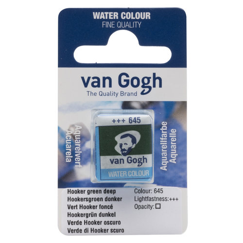 van Gogh Van Gogh Aquarelverf Napje Hookersgroen Donker 645