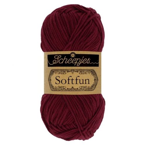 Scheepjeswol Scheepjes Softfun 50 gram - 2637 Mahogany