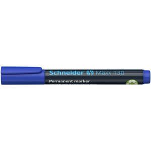 Schneider Marker Schneider Maxx 130 permanent ronde punt blauw