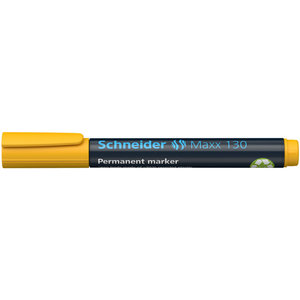 Schneider marker Schneider Maxx 130 permanent ronde punt geel