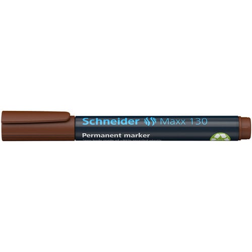 Schneider marker Schneider Maxx 130 permanent ronde punt bruin