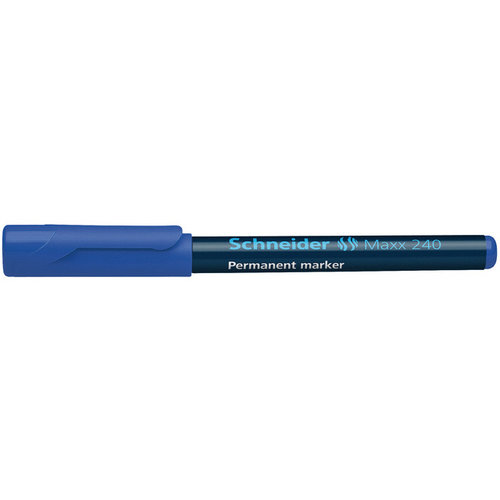 Schneider marker Schneider Maxx 240 permanent ronde punt blauw